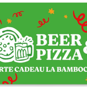 Carte cadeau Pizza + Bières